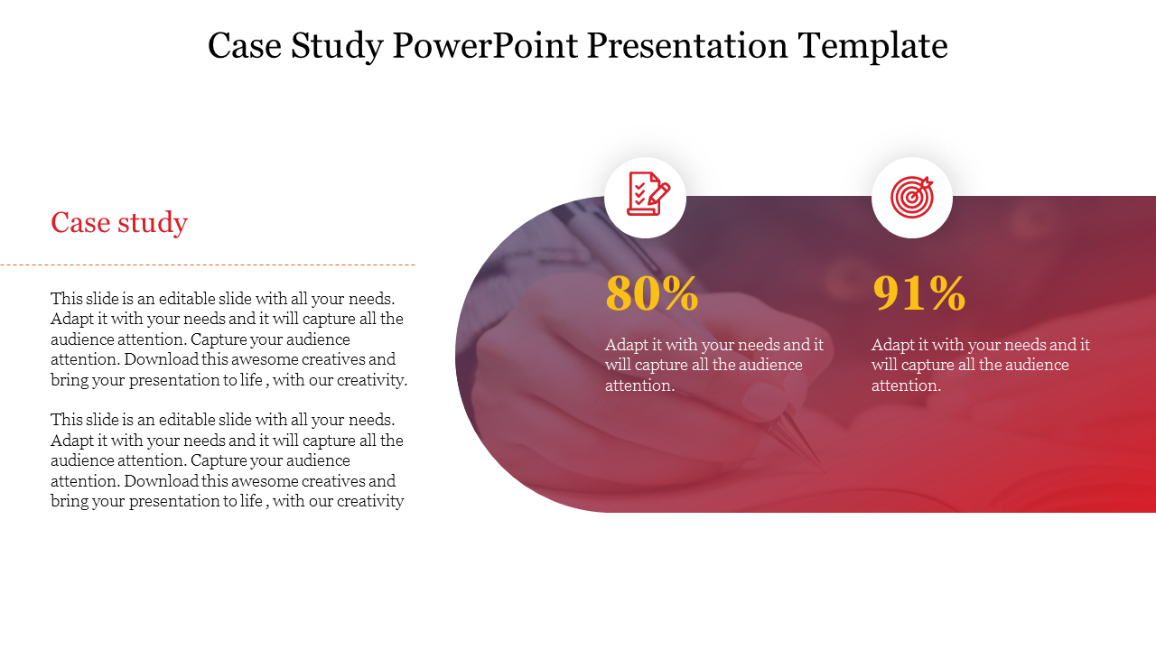Case Study PowerPoint Presentation Template